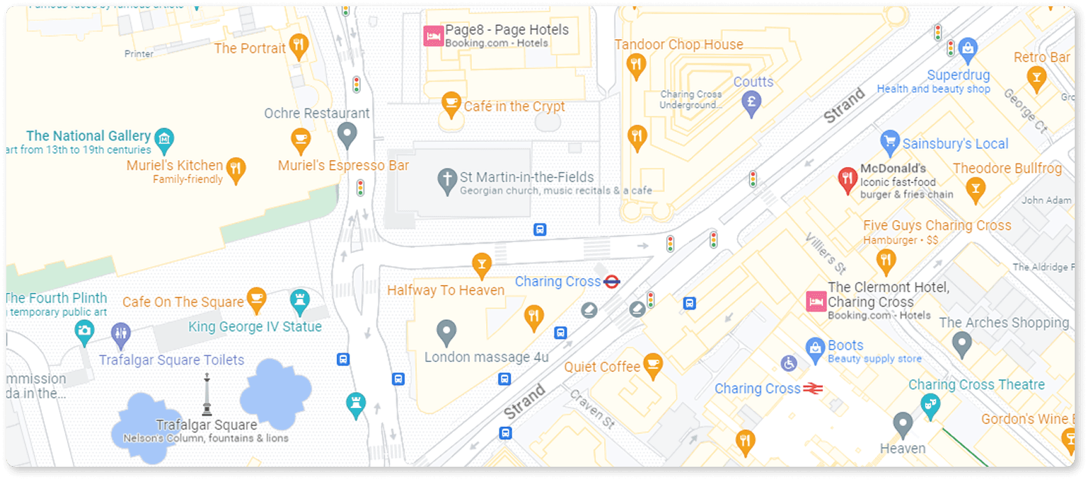 Map view